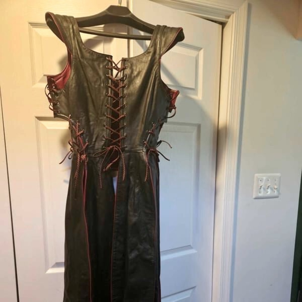 Leather Medieval/Renaissance Faire dress
